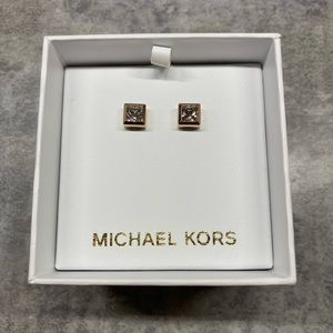 Michael Kors Square Stud Earrings